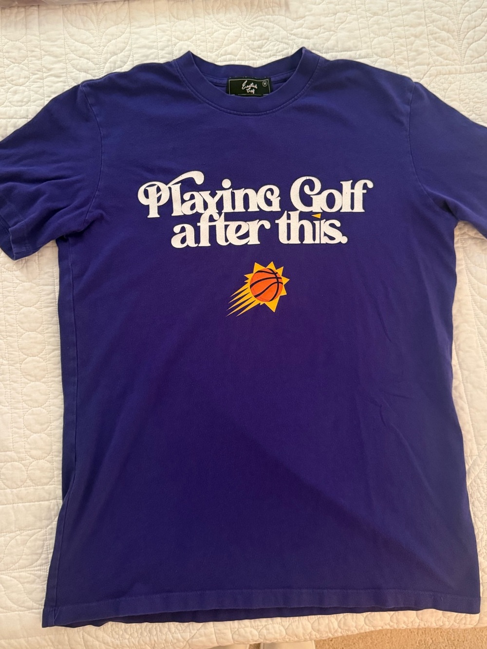 Eastside Golf x NBA Phoenix Suns "Playing Golf After This" Graphic T-Shirt